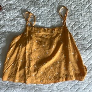 RVCA Polka Dot Open Back Crop Top